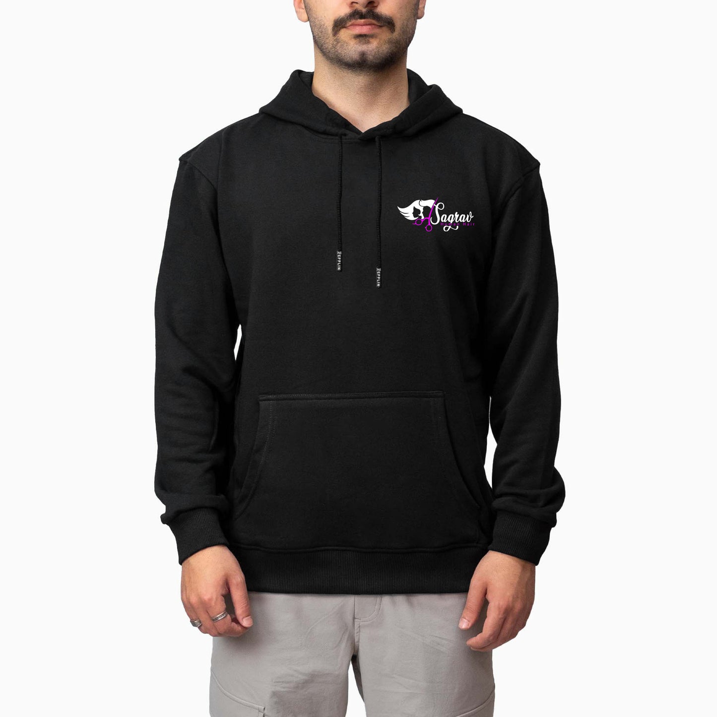 Baskılı Kapşonlu Sweatshirt Toptan