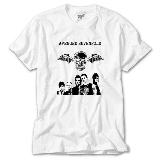 Avenged Sevenfold - 83423abd Beyaz Tişört