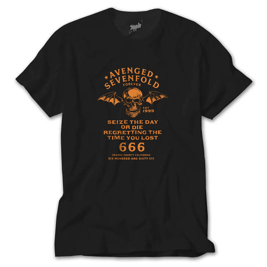 Avenged Sevenfold - L Siyah Tişört