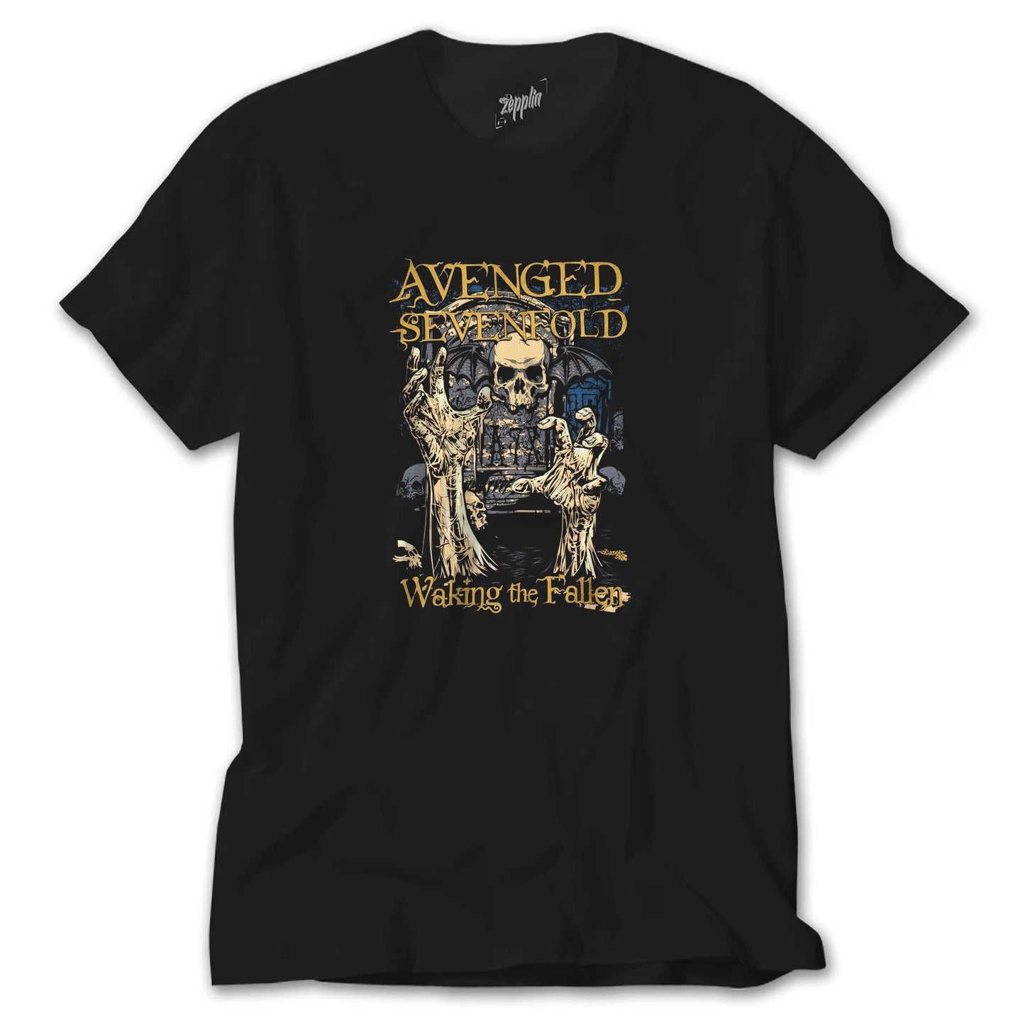 Avenged Sevenfold - Design Siyah Tişört
