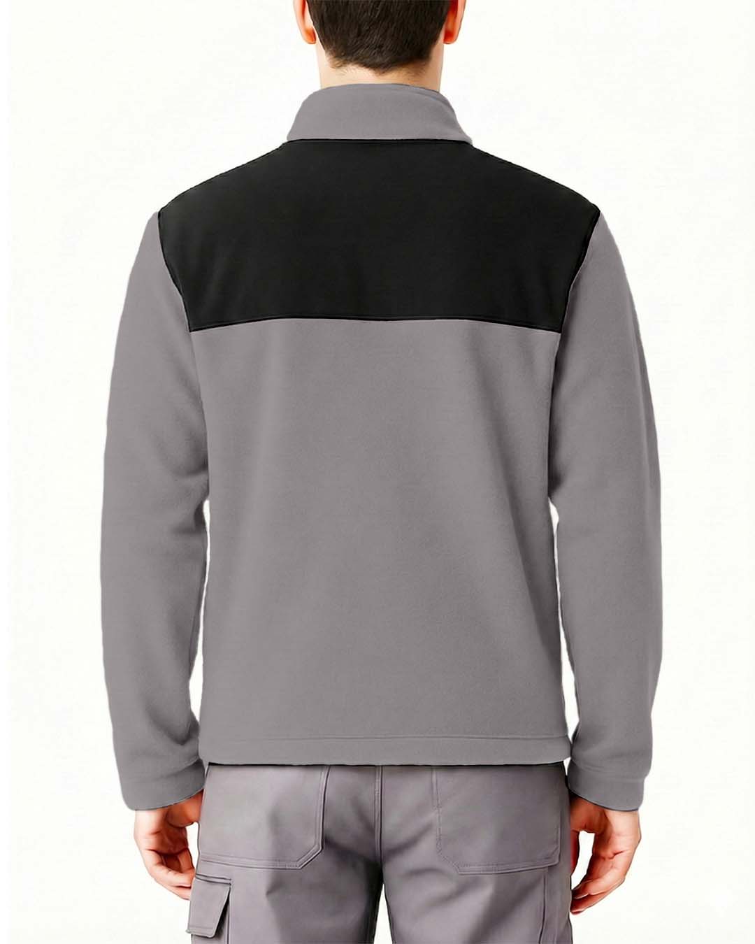 Softshell Polar Baskısız Gri Toptan