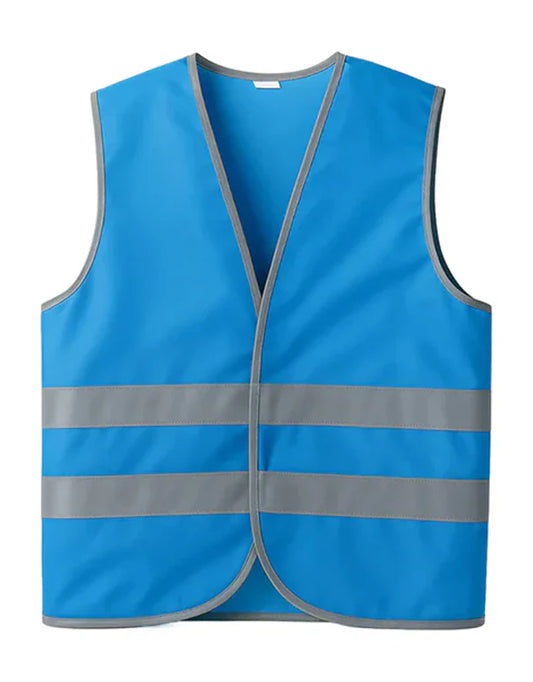 İkaz Yeleği Mavi Reflektörlü