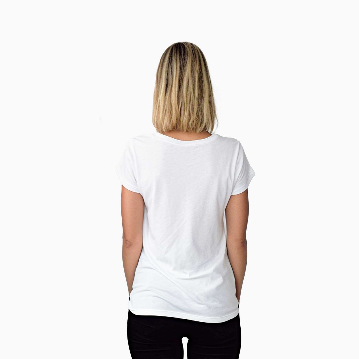 Meditasyon Yoga Beyaz Kadın Tişört