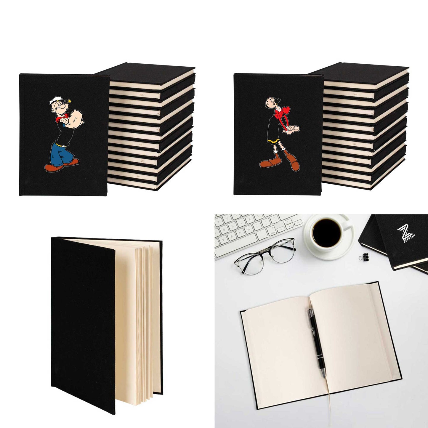 Temel Reis ve Safinaz Sevgili Çift Kanvas Defter