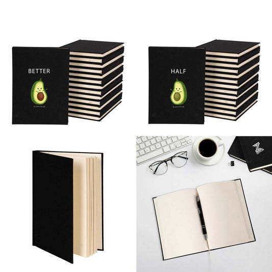 Avakado Better Half Sevgili Çift Kanvas Defter