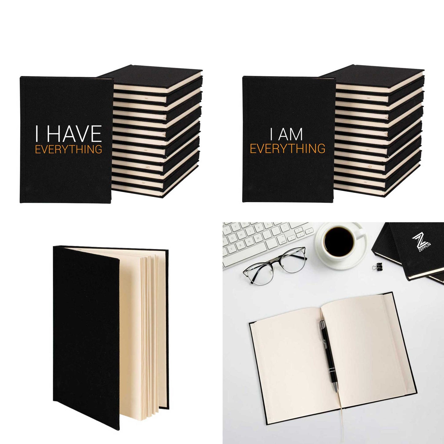 I Have Everything Sevgili Çift Kanvas Defter