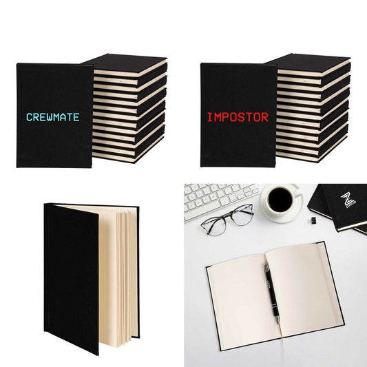 Among Us Impostor Sevgili Çift Kanvas Defter