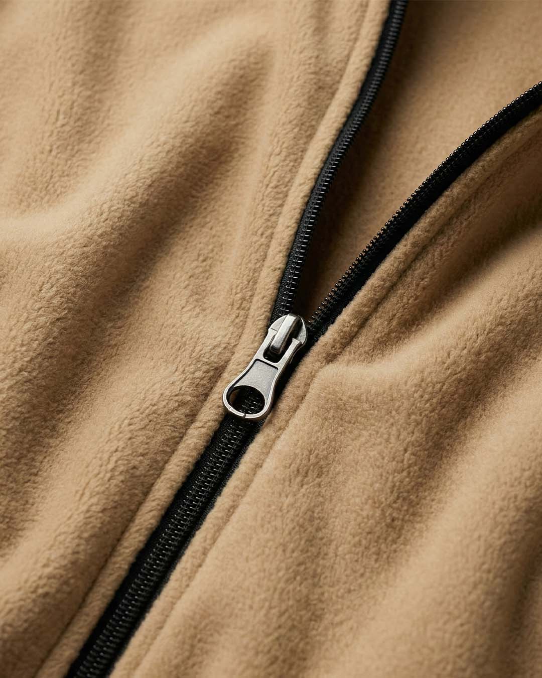 Softshell Polar Baskısız Kahverengi Toptan