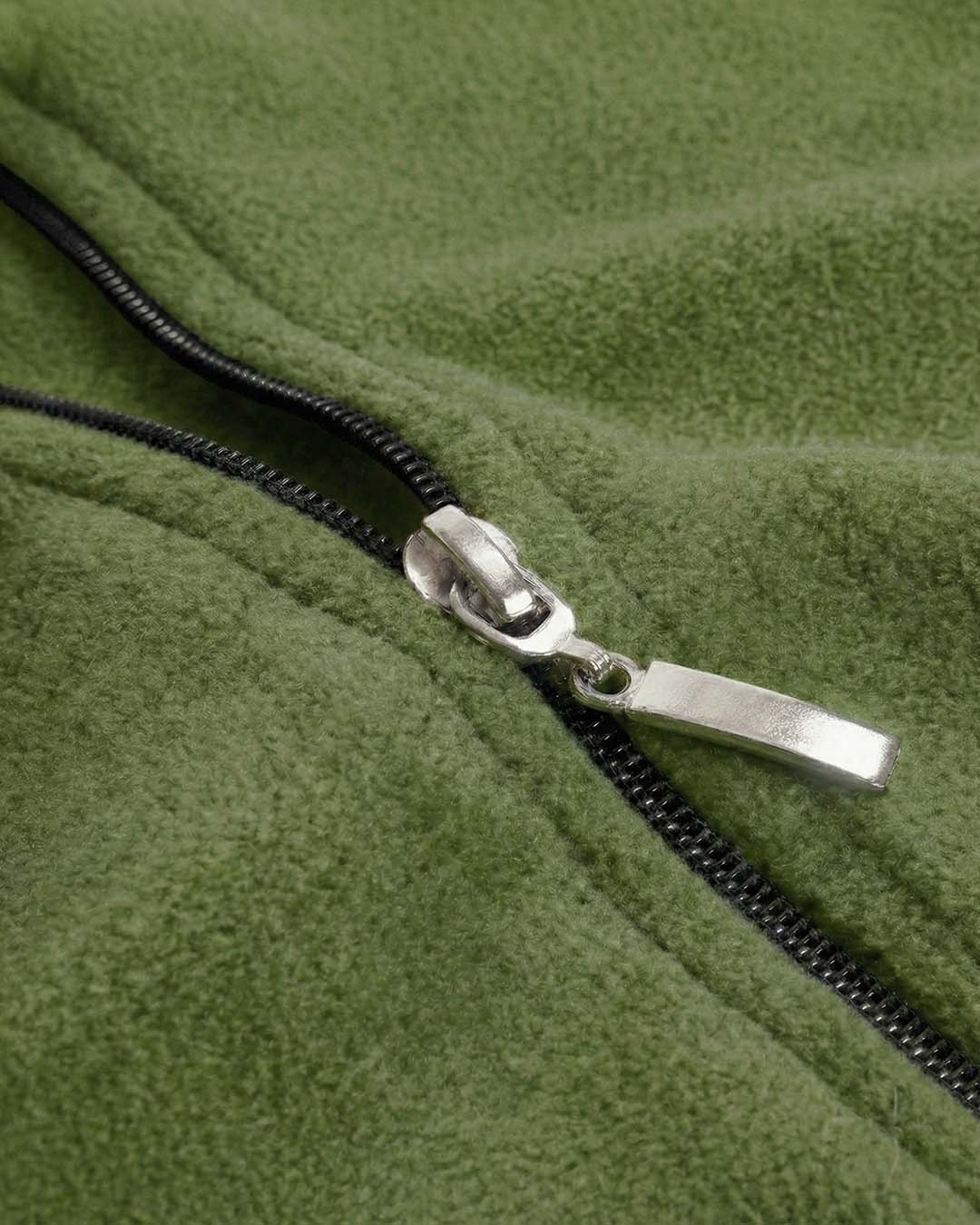 Softshell Polar Baskısız Yeşil Toptan