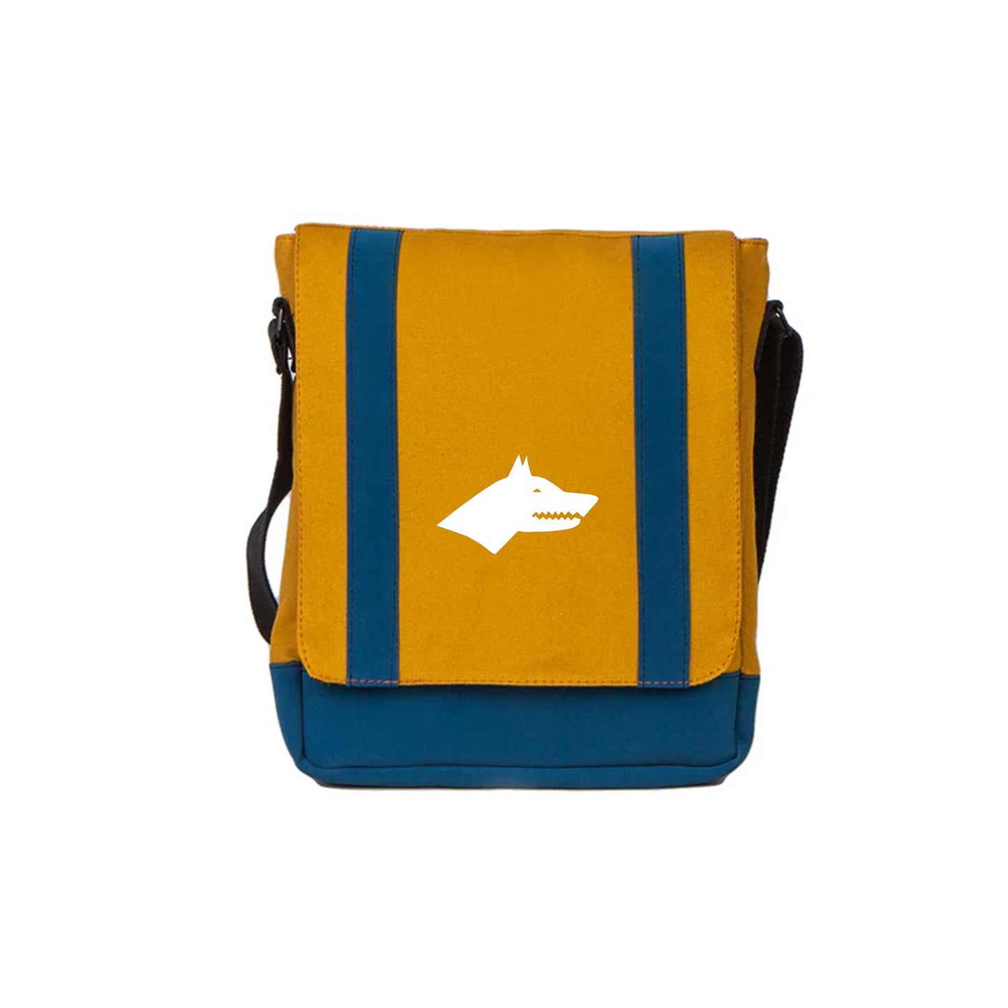 Göktürk Kurt Sarı Heybe Çantası