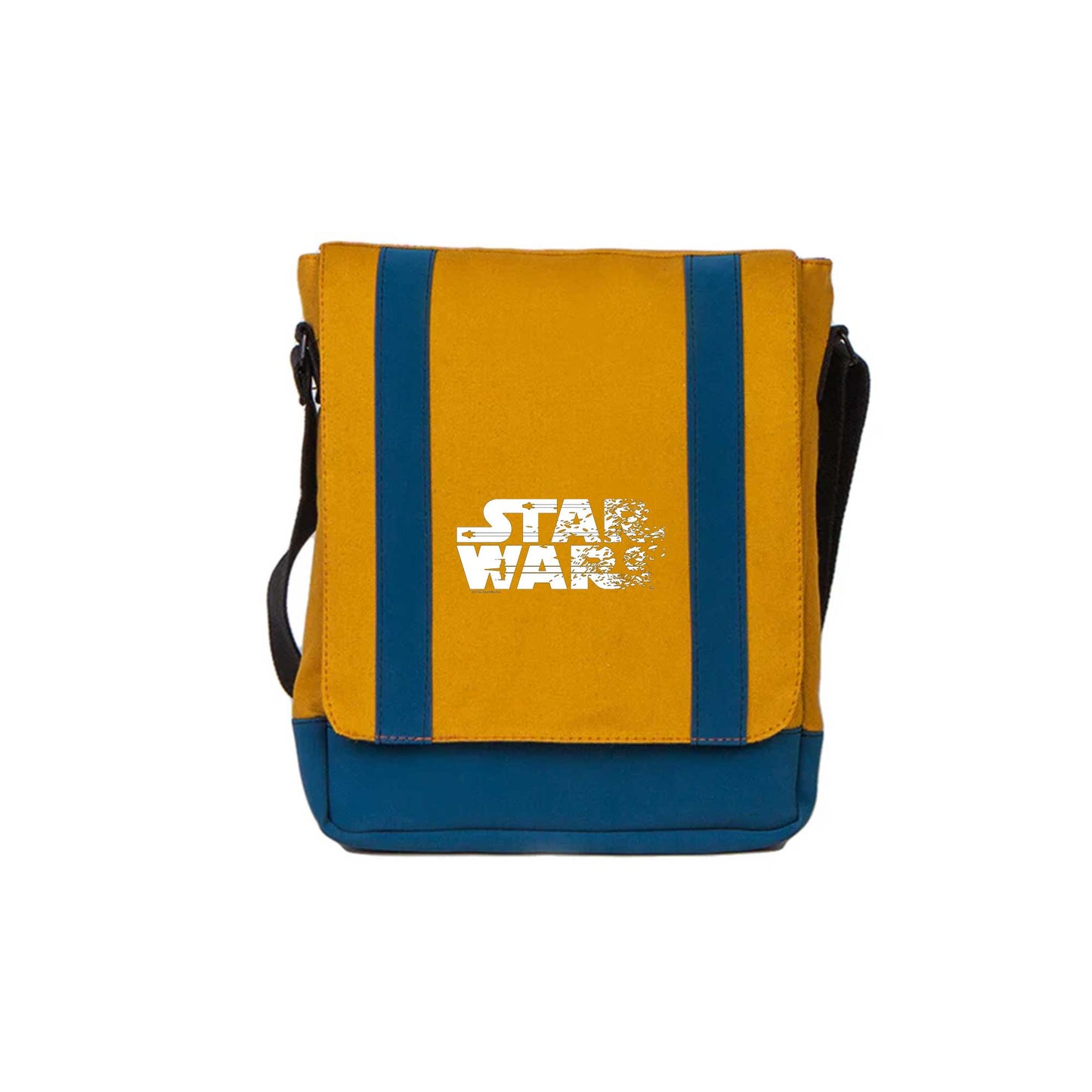 Star Wars Logo Sarı Heybe Çantası