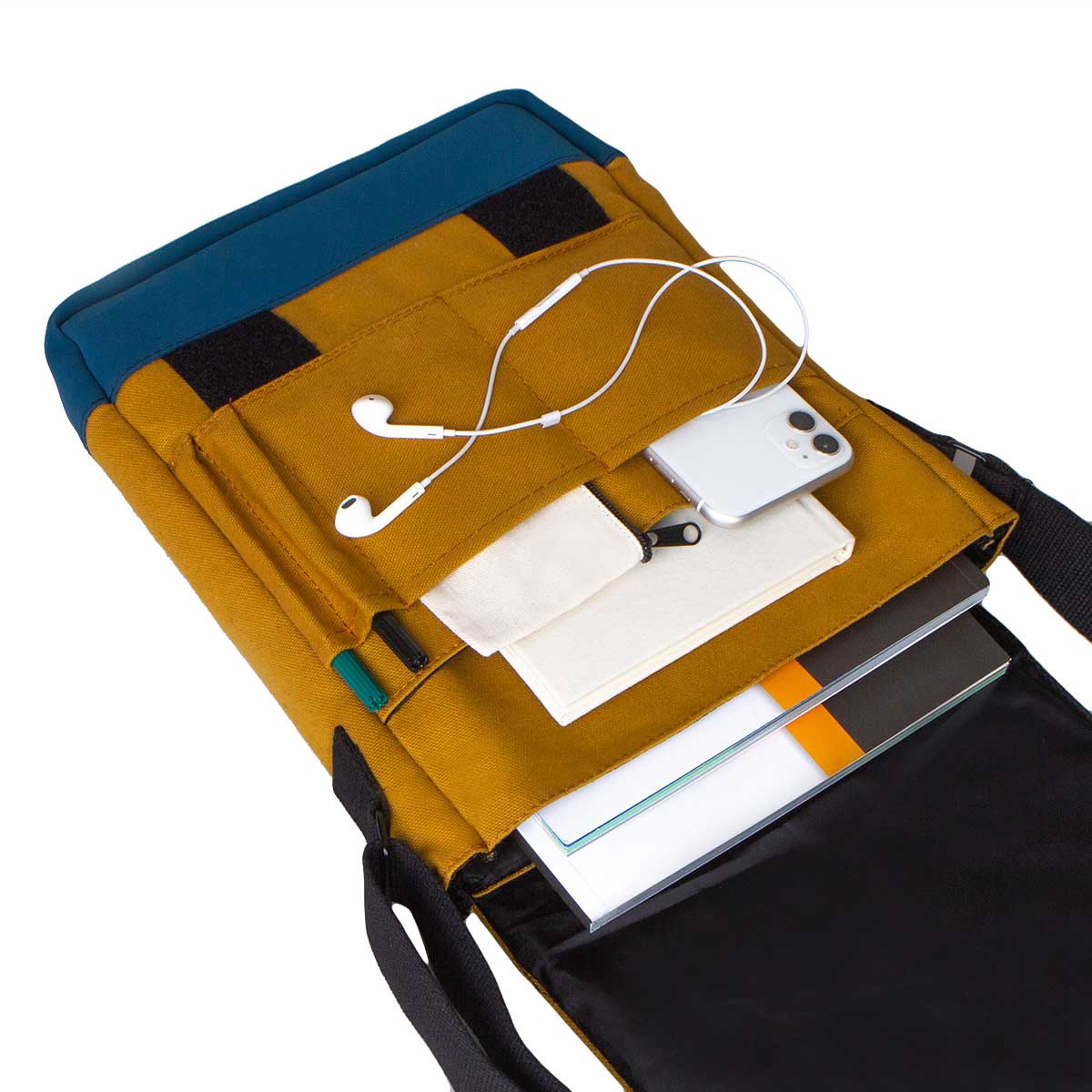 Whitesnake Trouble Sarı Heybe Çantası