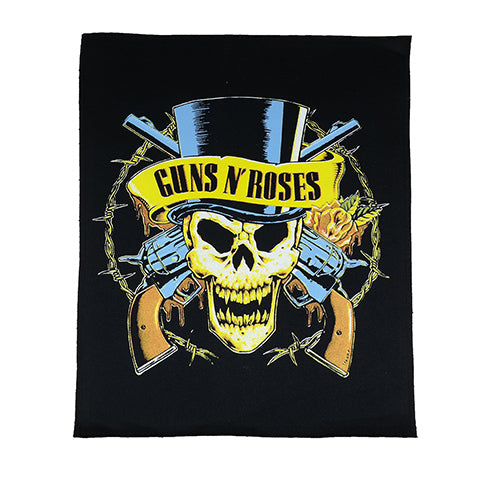 Guns N Roses Logo Skull Büyük Sırt Patch Yama