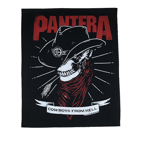 Pantera Cowboys From Hell Büyük Sırt Patch Yama