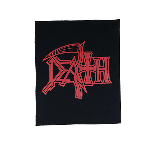 Death Logo Büyük Sırt Patch Yama