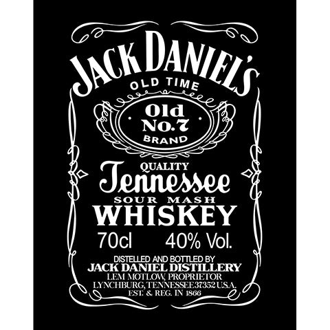 Jack Daniels Büyük Sırt Patch Yama