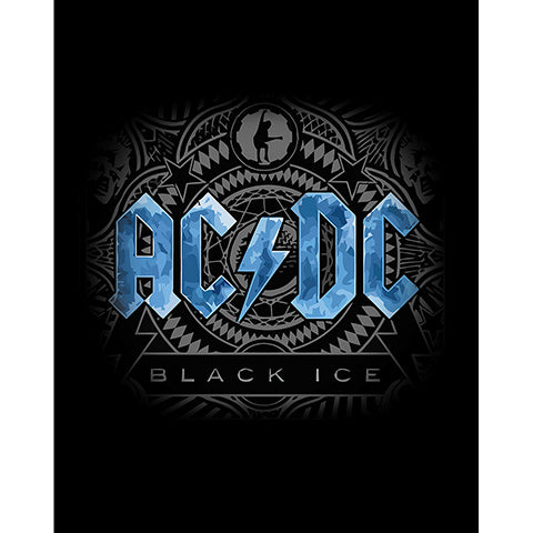 AC DC Black Ice Büyük Sırt Patch Yama