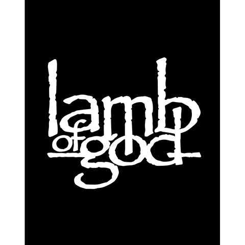 Lamb of God Logo Büyük Sırt Patch Yama