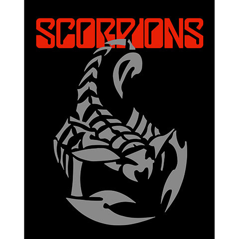 Scorpions Red Büyük Sırt Patch Yama