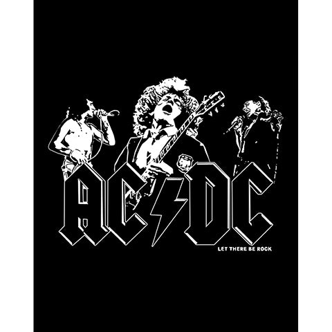 AC DC Let There Be Rock Büyük Sırt Patch Yama