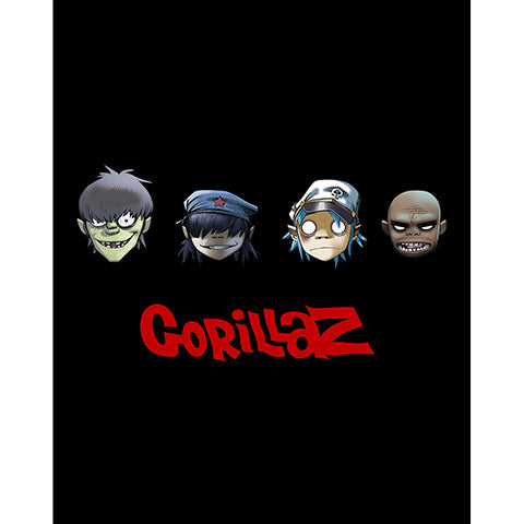 Gorillaz Cartoon 2 Büyük Sırt Patch Yama