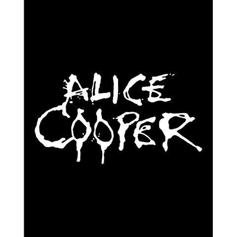 Alice Cooper Logo Büyük Sırt Patch Yama