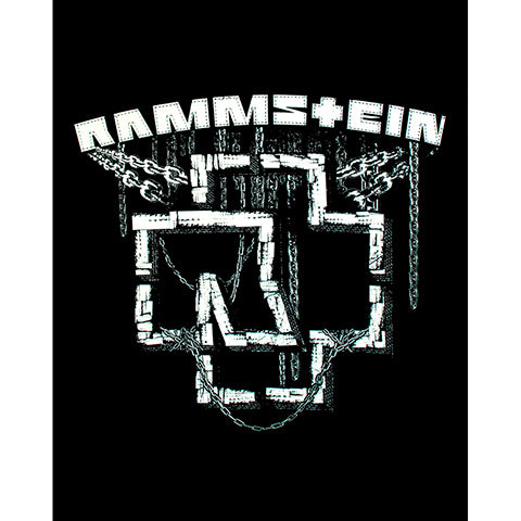 Rammstein Chain Logo Büyük Sırt Patch Yama