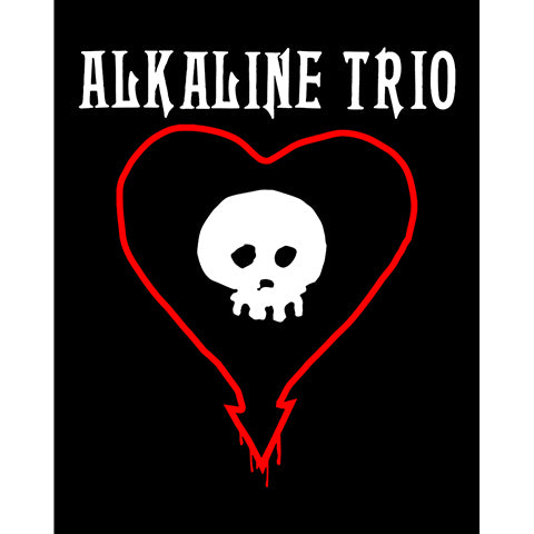 Alkaline Trio Hearth Büyük Sırt Patch Yama