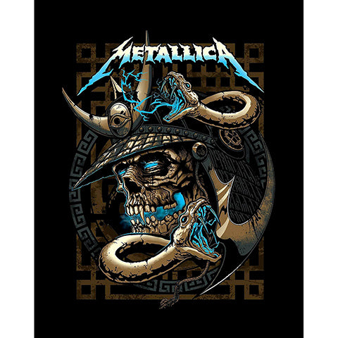 Metallica Kurukafa Yılan Büyük Sırt Patch Yama