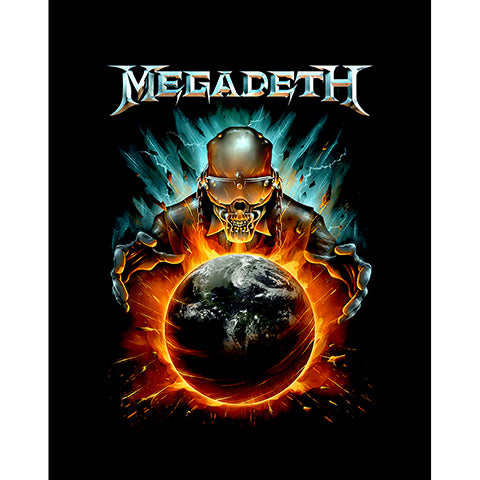 Megadeth World King Büyük Sırt Patch Yama