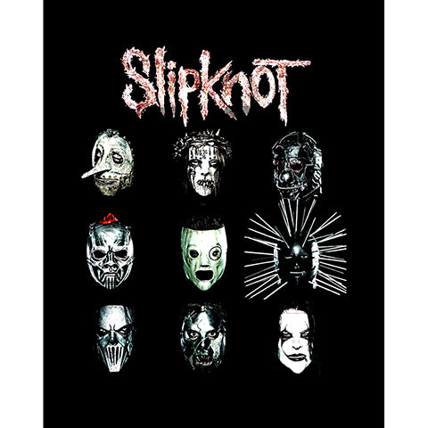 Slipknot Group Face Büyük Sırt Patch Yama