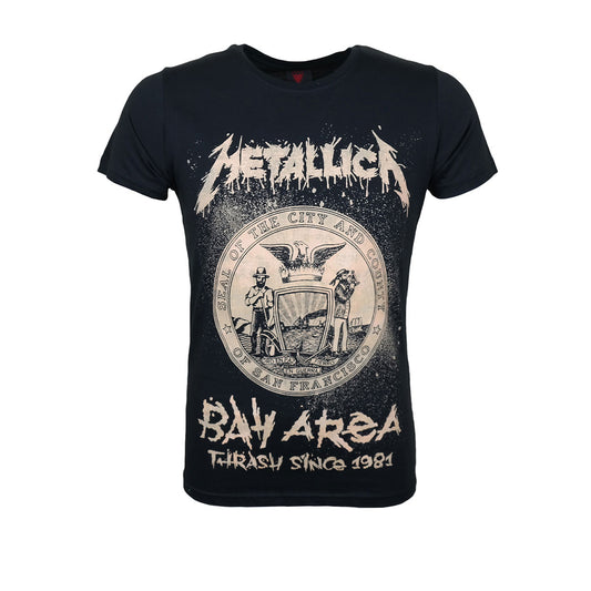 Metallica By Area Siyah Tişört