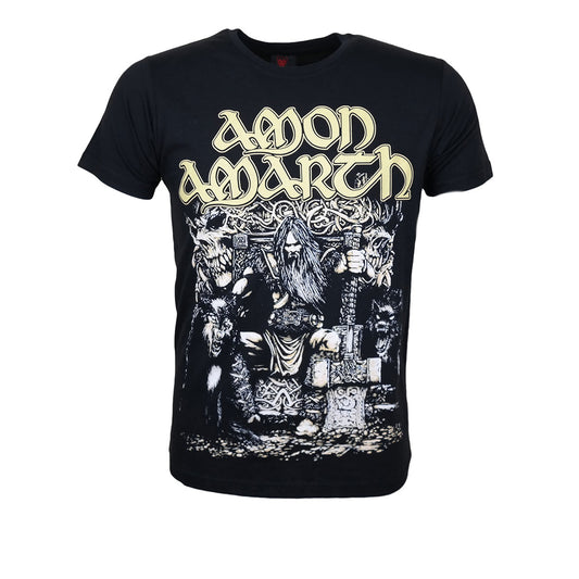 İndirimli Amon Amarth Thor Siyah Tişört