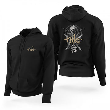 Nile Legacy Of The Catacombs Siyah Fermuarlı Limited Edition Kapşonlu Sweatshirt