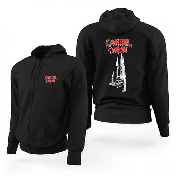 Cannibal Corpse Ritual Siyah Fermuarlı Limited Edition Kapşonlu Sweatshirt