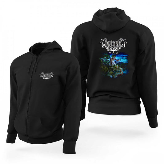 Arkona Yav Siyah Fermuarlı Limited Edition Kapşonlu Sweatshirt