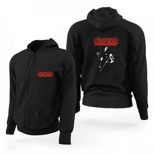 Machine Head Catharsis Siyah Fermuarlı Limited Edition Kapşonlu Sweatshirt