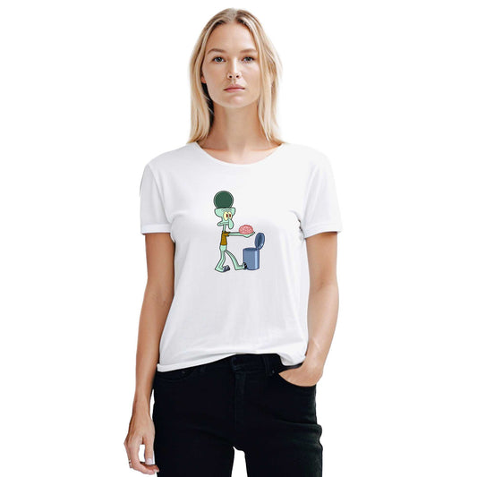 Tutuyorum Elimde Şu An Beyaz Kadın Tişört