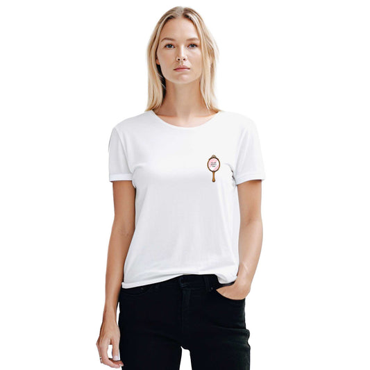 You Look Beautiful Beyaz Kadın Tişört