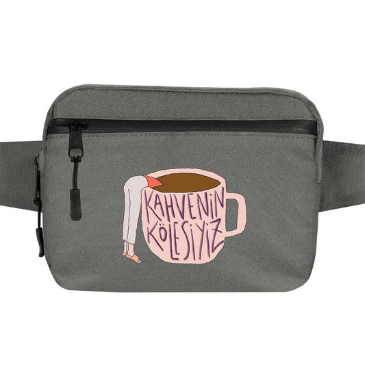 Kahvenin Kölesiyiz Bel Çantası