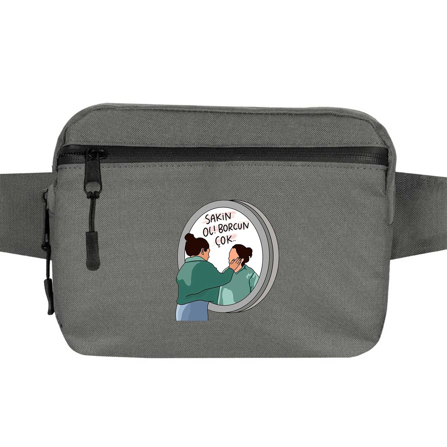 Sakin Ol Borcun Çok Bel Çantası