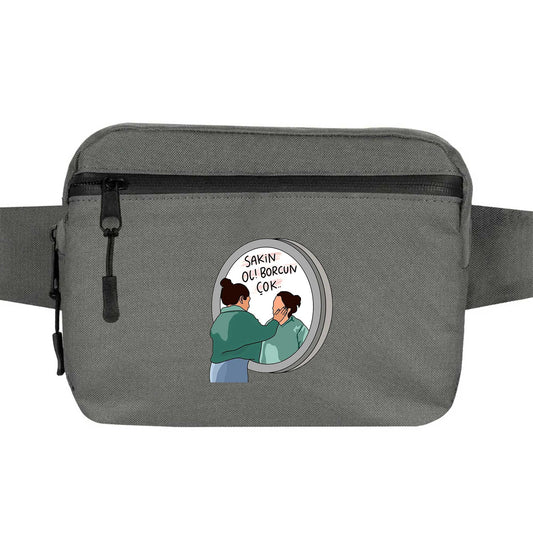 Sakin Ol Borcun Çok Bel Çantası