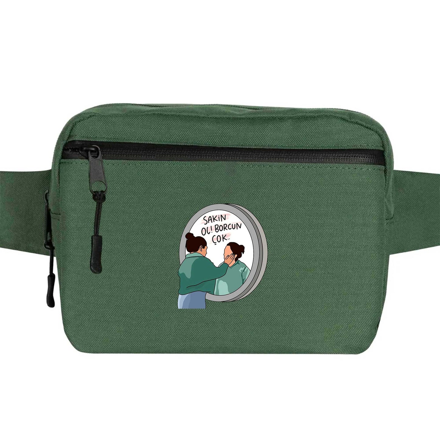 Sakin Ol Borcun Çok Bel Çantası