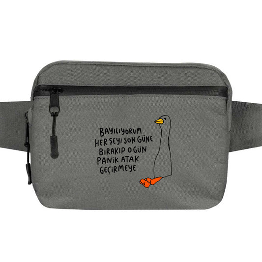 Son Gün Panik Atağı Bel Çantası