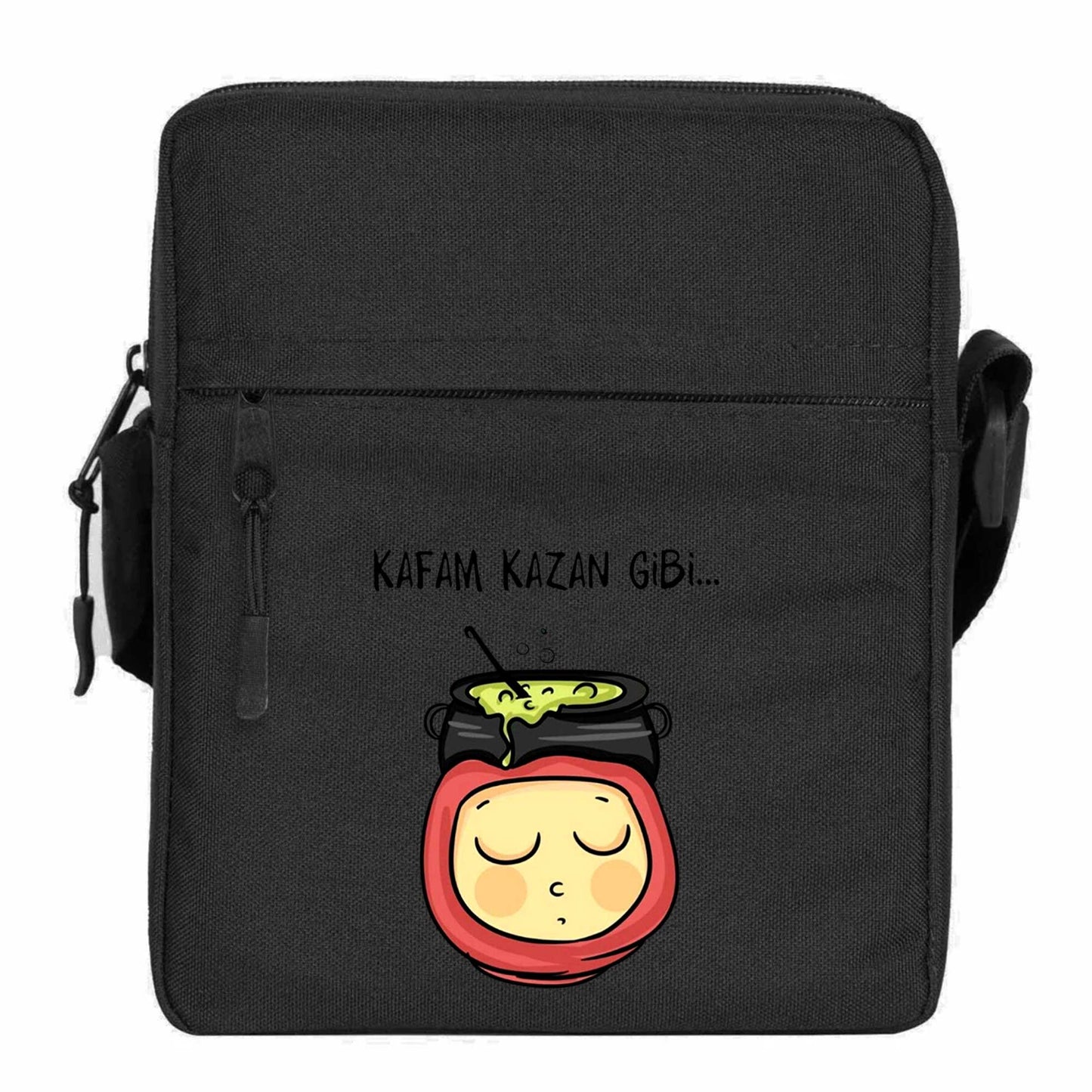 Kafam Kazan Gibi Omuz Çantası