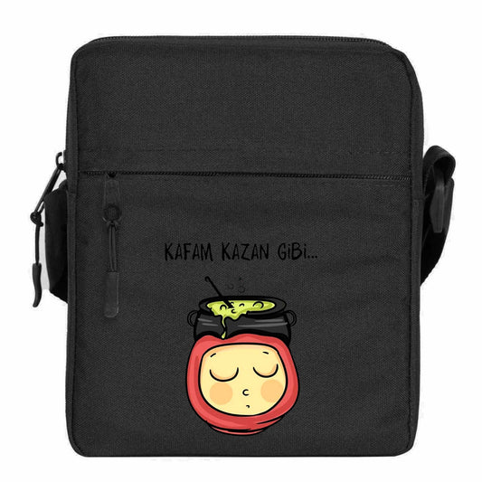 Kafam Kazan Gibi Omuz Çantası
