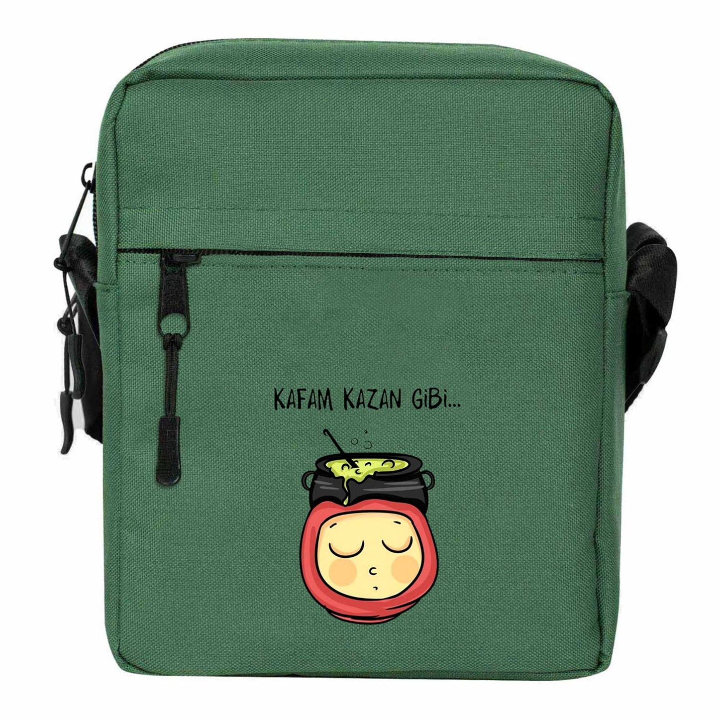 Kafam Kazan Gibi Omuz Çantası