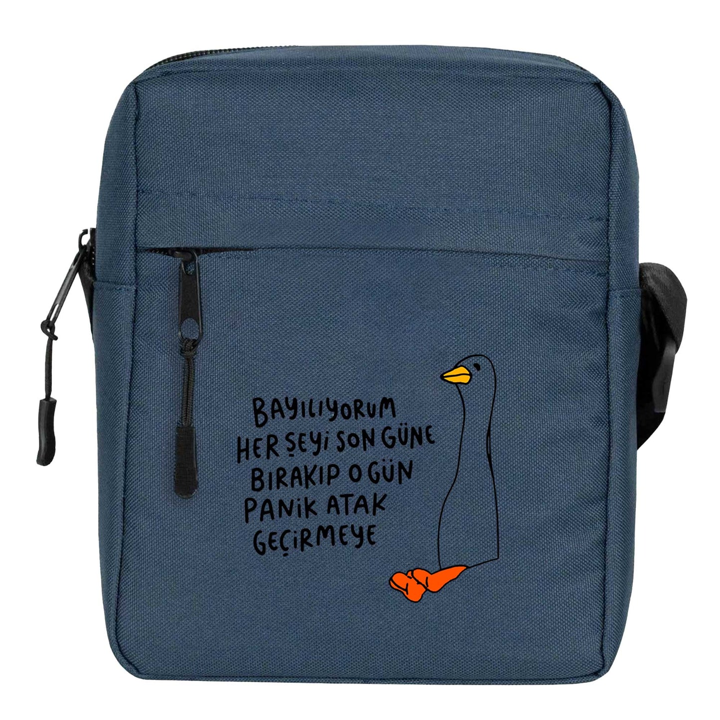 Son Gün Panik Atağı Omuz Çantası