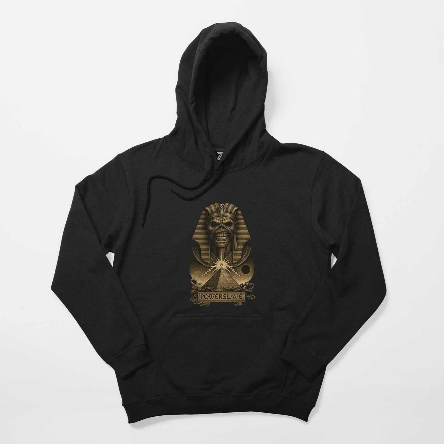 Mısır Mummy Poverslave Siyah Kapşonlu Sweatshirt Hoodie