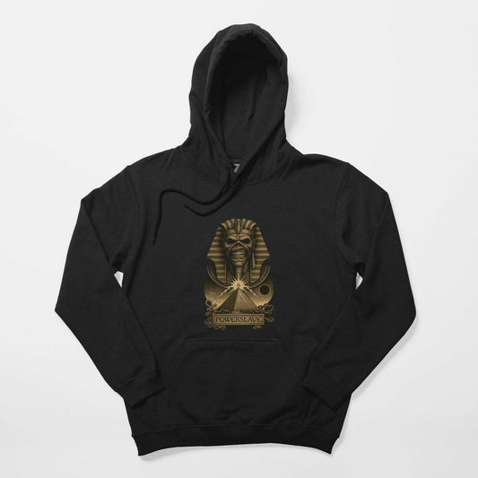 Mısır Mummy Poverslave Siyah Kapşonlu Sweatshirt Hoodie